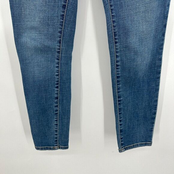 FRYE Women's Mid Rise Stretch Blue Denim Casual Skinny Jeans Size 4 - Picture 4 of 8